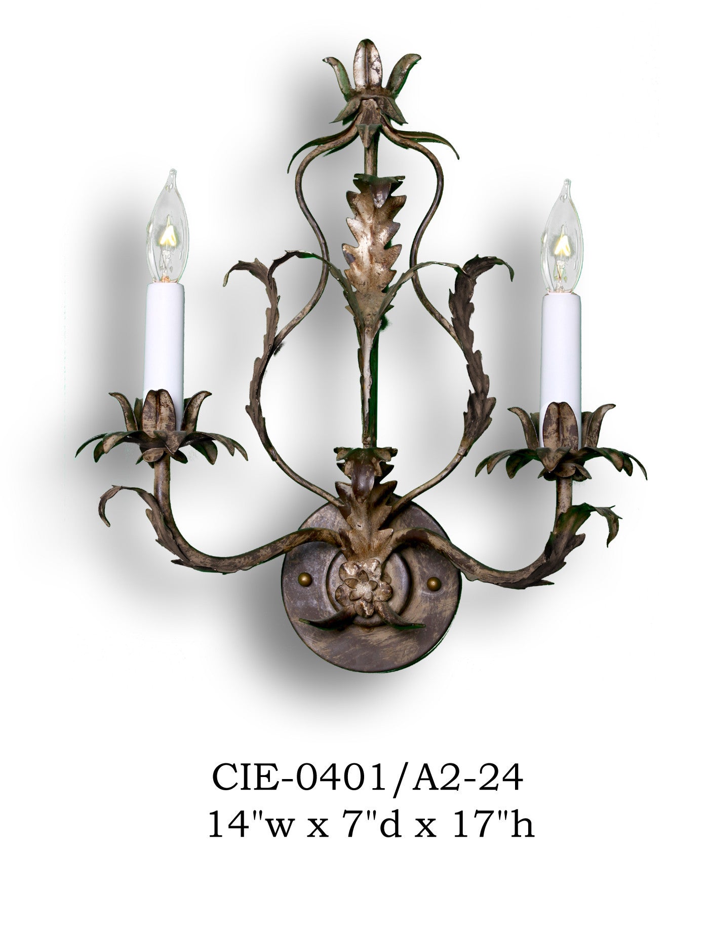 Other Metal Sconce - CIE-0401/A2-24Sconce - Graham's Lighting Memphis, TN